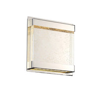 MYTHICAL 12in. LED Wall Sconce 3000K in Polished Nickel