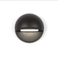 LED 12V Round Deck and Patio Light 3000K Soft White in Bronze
