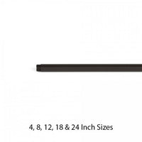 12in. Extension Rod for Landscape Accent Light in Bronze - 5000-X12-BZ