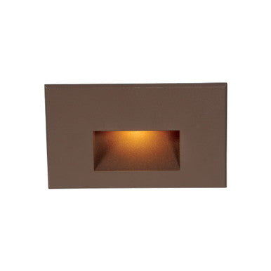 LEDme® 12V Horizontal Step and Wall Light Warm Amber in Bronze