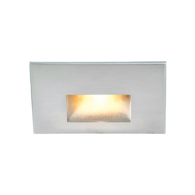 LEDme® 12V Horizontal Step and Wall Light Warm Amber in White