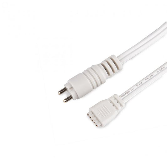 6in Lead Wire for InvisiLED 24V Transformer to Tape Light in White