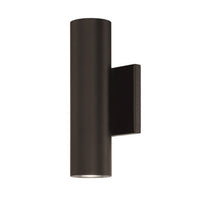 CALIBER 10in. LED Outdoor Wall Sconce Light 3000K in Bronze