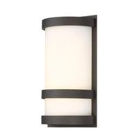 LATITUDE 10in. LED Outdoor Wall Sconce Light 3000K in Bronze