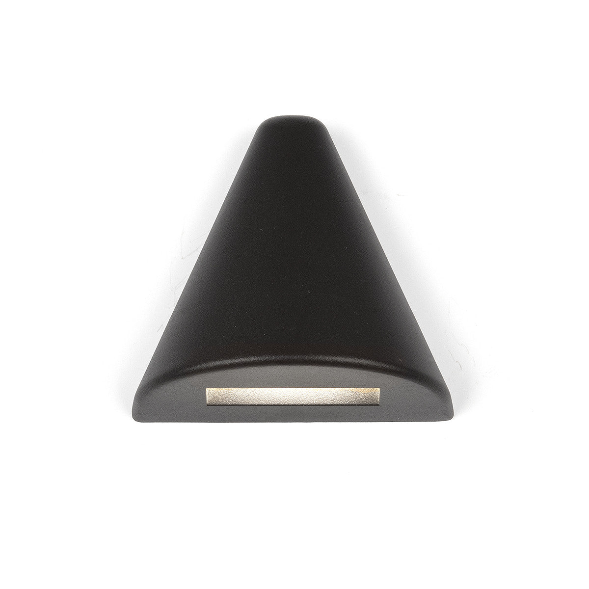 LED 12V Triangle Deck and Patio Light 3000K Soft White in Black