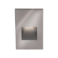 LEDme® 12V Vertical Step and Wall Light 3000K Soft White in Stainless Steel