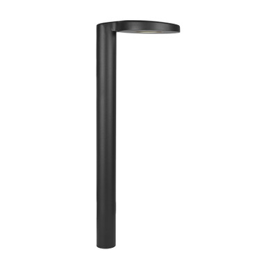 LED Round Path Light 3000K Soft White in Black