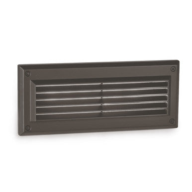 Endurance™ Louvered LED Brick Light in Architectural Bronze
