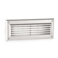 Endurance™ Louvered LED Brick Light in Architectural White
