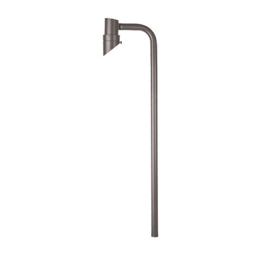 Mini Accent LED 12V Single Path Light 3000K in Bronze