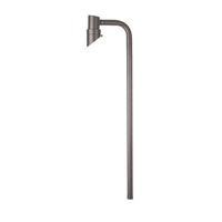 Mini Accent LED 12V Single Path Light 3000K in Bronze