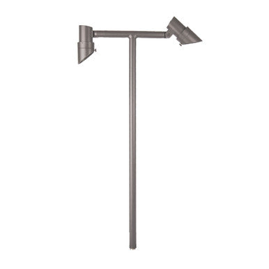 Mini Accent LED 12V Double Path Light 2700K in Bronze