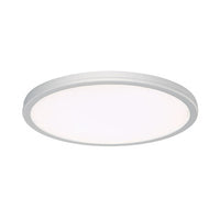 GEOS 15in. LED Flush Mount Light 3000K in Titanium