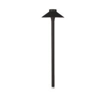 Tiki LED 12V Area Light 3000K in Black