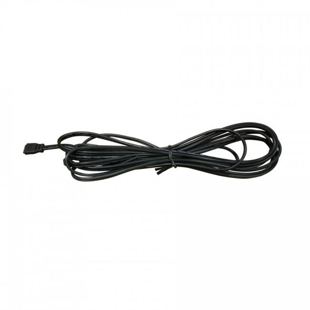 12ft Wall Rated Lead Wire for InvisiLED 16 Gauge 24V in Black