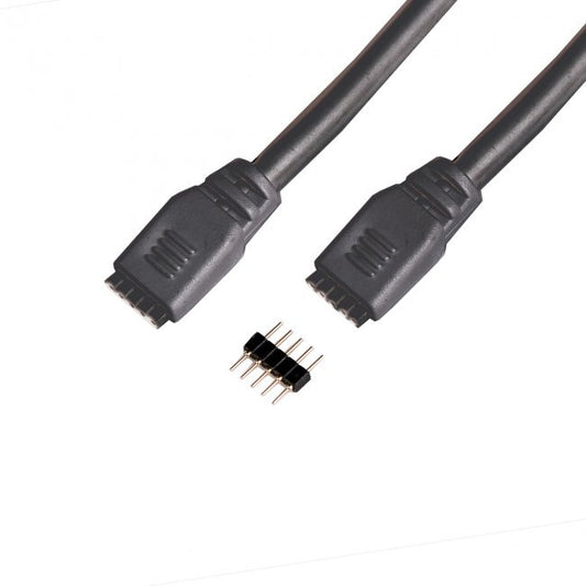 12ft Wall Rated Joiner Cable for InvisiLED 16 Gauge 24V in White