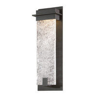 Spa 16in. LED Outdoor Wall Sconce Light 3000K in Bronze