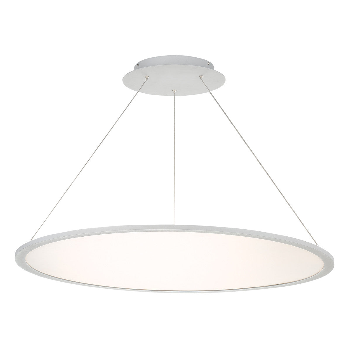 ILLUSION 35in. LED Pendant Light 3000K in Titanium