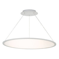 ILLUSION 35in. LED Pendant Light 3000K in Titanium
