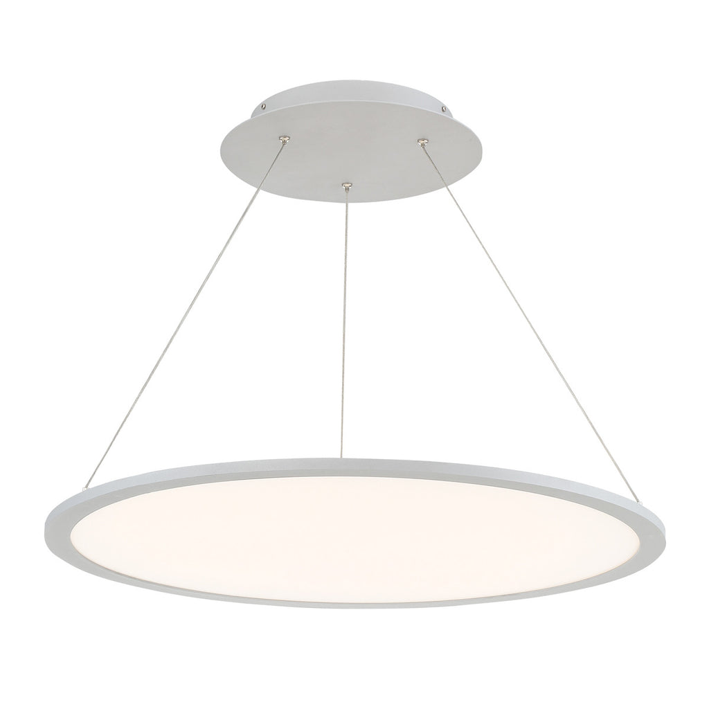 ILLUSION 27in. LED Pendant Light 3000K in Titanium