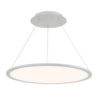 ILLUSION 27in. LED Pendant Light 3000K in Titanium