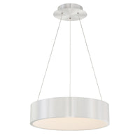CORSO 18in. LED Pendant Light 3000K in Brushed Aluminum