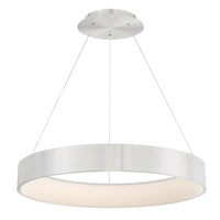 CORSO 32in. LED Pendant Light 3000K in Brushed Aluminum