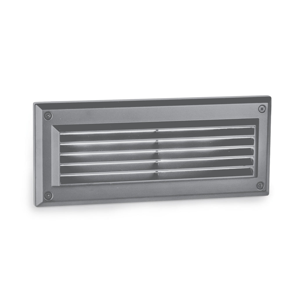 Endurance™ Louvered LED Brick Light in Architectural Graphite