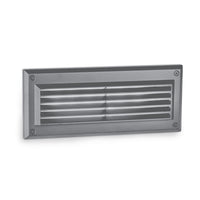 Endurance™ Louvered LED Brick Light in Architectural Graphite