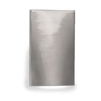 LED Vertical Scoop Step and Wall Light 277V 3000K in Brushed Nickel