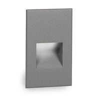 LEDme Vertical Step and Wall Light 277V Blue in Graphite