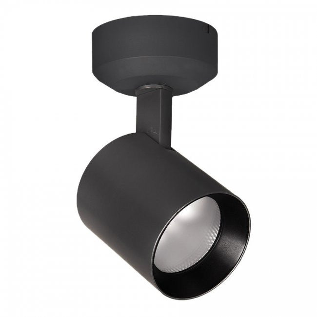 Lucio LED 22W Monopoint 3500K Asymmetric Beam in Black