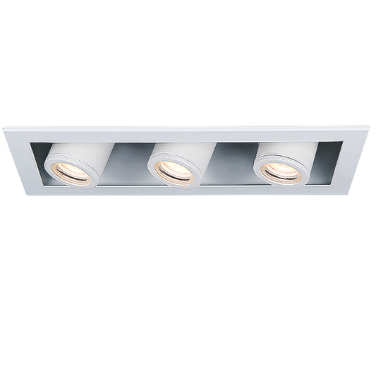Silo Multiples 2 light Trimmed IC 3000K in White White