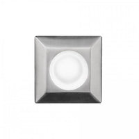 2in Inground LED 12V Square Indicator Light with Honeycomb Louver in Stainless Steel