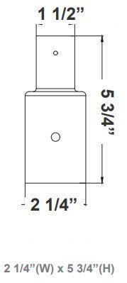 LED Designer Bell Post Light - 23 Inch Diameter - Watt Selectable 150/100/80W - 110-277V - Color Temperature Selectable 30/40/50K - Dimmable - Black Finish - With Single Bell Post Arm Pole Mount & 2 Inch Adapter