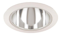 Juno 5IN Downlight Enclosed Cone Trim, Clear Alzak, White Trim Ring - 216 CWH