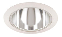 Juno 5IN Downlight Enclosed Cone Trim, Clear Alzak, White Trim Ring - 216 CWH