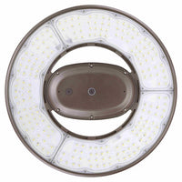 Watt Selectable 350W/280W/210W/140W UFO LED High Bay Light - Max 62,000 Lumens - 5000K Daylight - 120-277V - Black Finish