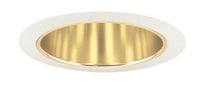 Juno 6IN Downlight Tapered Downlight Cone Trim, Gold, White Trim Ring - 27 GWH