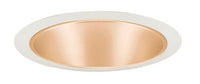 Juno 6IN Downlight Shallow Cone Trim, Wheat Haze, White Trim Ring - 247S WHZWH