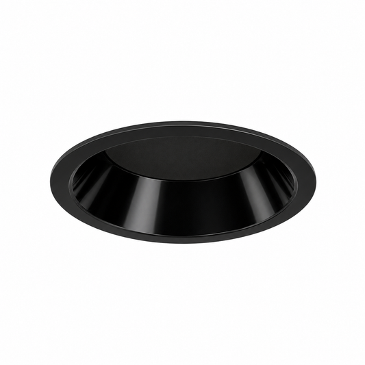 3IN Lensed Wall Wash, Black Specular, Flangeless