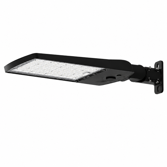 EAX LED Area Size 3,Adjustable light output,Switchable CCT- 3000K, 4000K, and 5000K,Switchable optics,120-347V,Less mount,Black