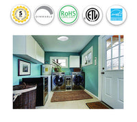 LED Motion Sensor Flush Mounts - 10 Inch Ceiling Light - Color Temperature Selectable