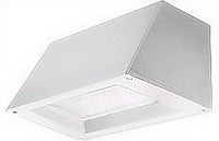 LED Trapezoid Wallpack with Dual Switching, 3000 Lumens, 4000K, Wide Beam, 120-277V, White Finish- WST LED P2 40K VW MVOLT DS DWHXD