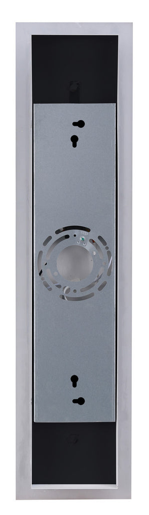 Decorative Back Lit LED Wall Sconce - 48in.X3in. - 36 Watt - Max Lumens 2880 - Color Temperature Selectable 30K/40K/50K - 120-277V - Black Finish