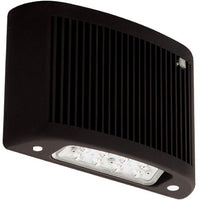 LED Emergency Light, 1600 Lumens, Wall Mount, 120/277V, 17W, Black Housing