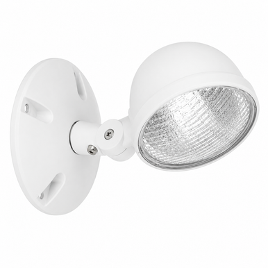 Remote Head, Indoor, 1 Lamp Head, Wall, Ceiling Mount, 6V, 5.3W, White Housing