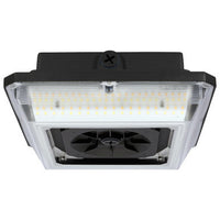 LED Wide Beam Canopies - Modern Commercial Ceiling Light Fixtures - Different Options Available for Wattage, Finish and Accessories