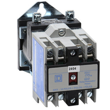 Relay, Harmony 8501X, utility, coil, 10A resistive at 600V AC, 125V DC, 250V DCVoltage, 4NO - 8501XUDO40V63