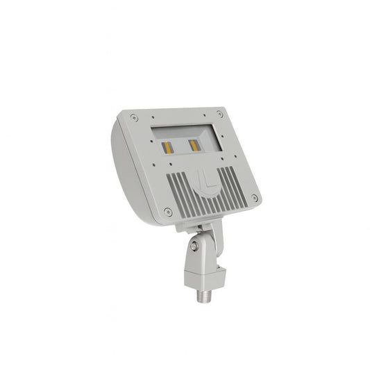 Lithonia Lighting - Flood Light - LED Flood Luminaire, 4000K, Medium Flood, 120-277V, Knuckle Mounting, Natural Aluminum Finish - Model DSXF1 LED P2 40K MFL MVOLT THK DNAXD